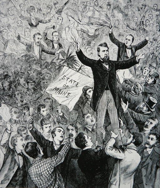 James G. Blaine (1830-93) - American School