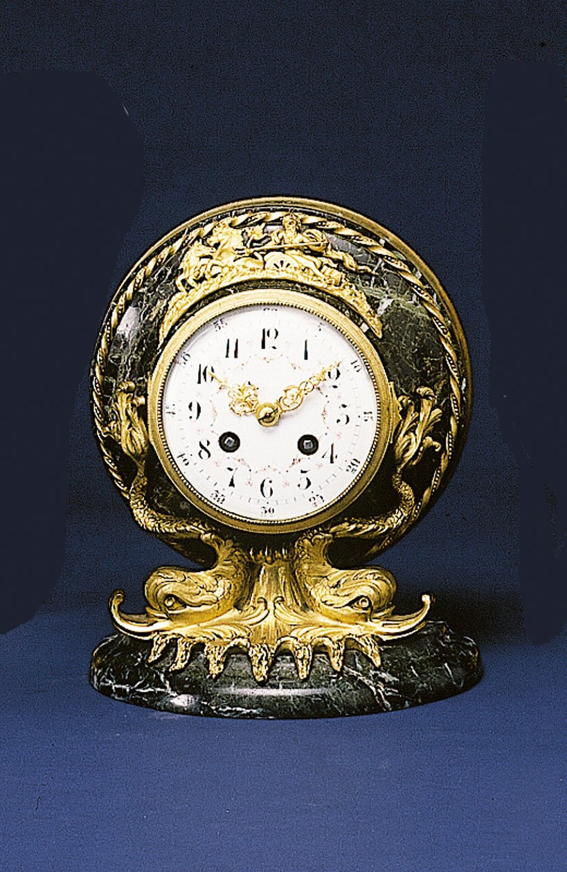 Pendule de cheminée vendue par Black, Starr & Frost, vers 1875-1900 - American School