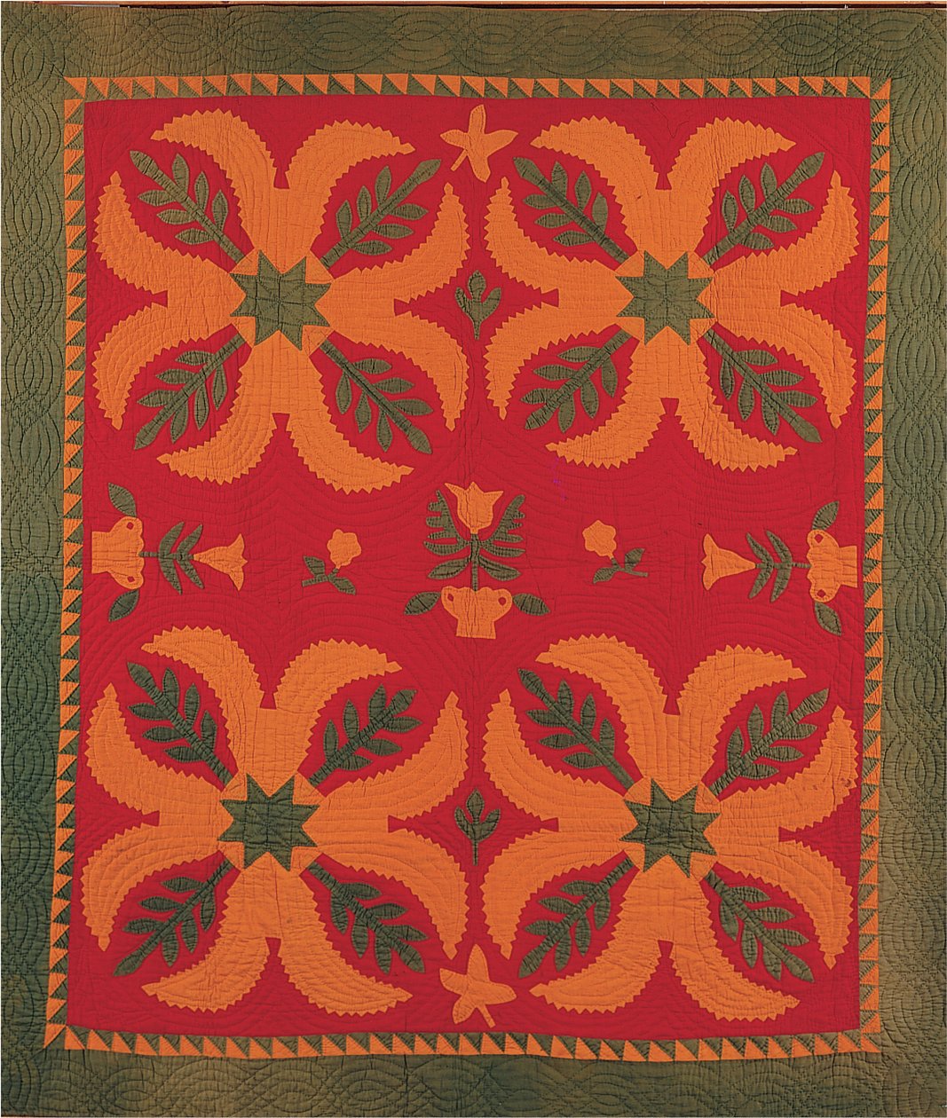 Couverture mennonite, vers 1880 - American School