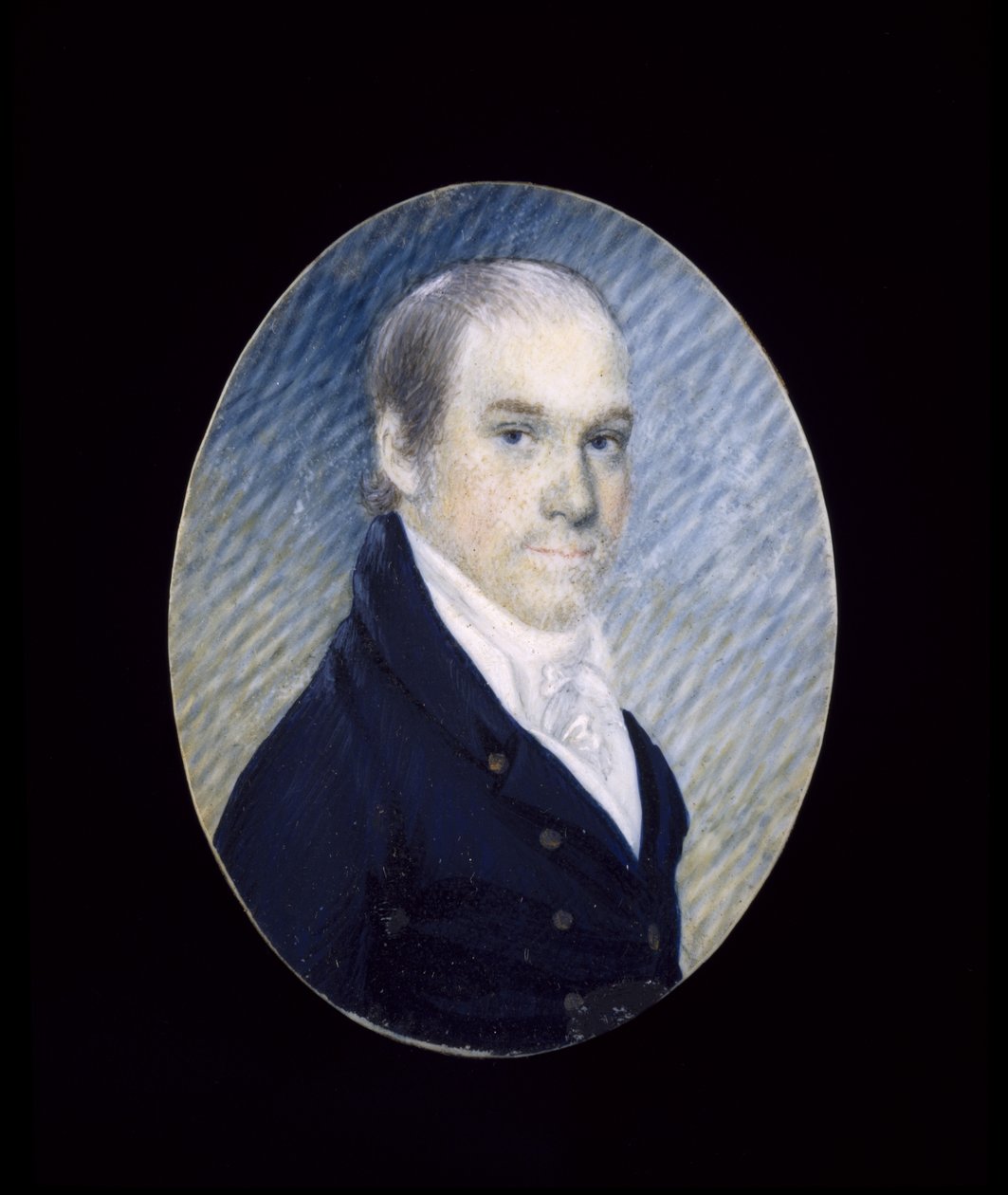 Miniature de William Cadogan Simes (1773-1824), vers 1810-1824 - American School