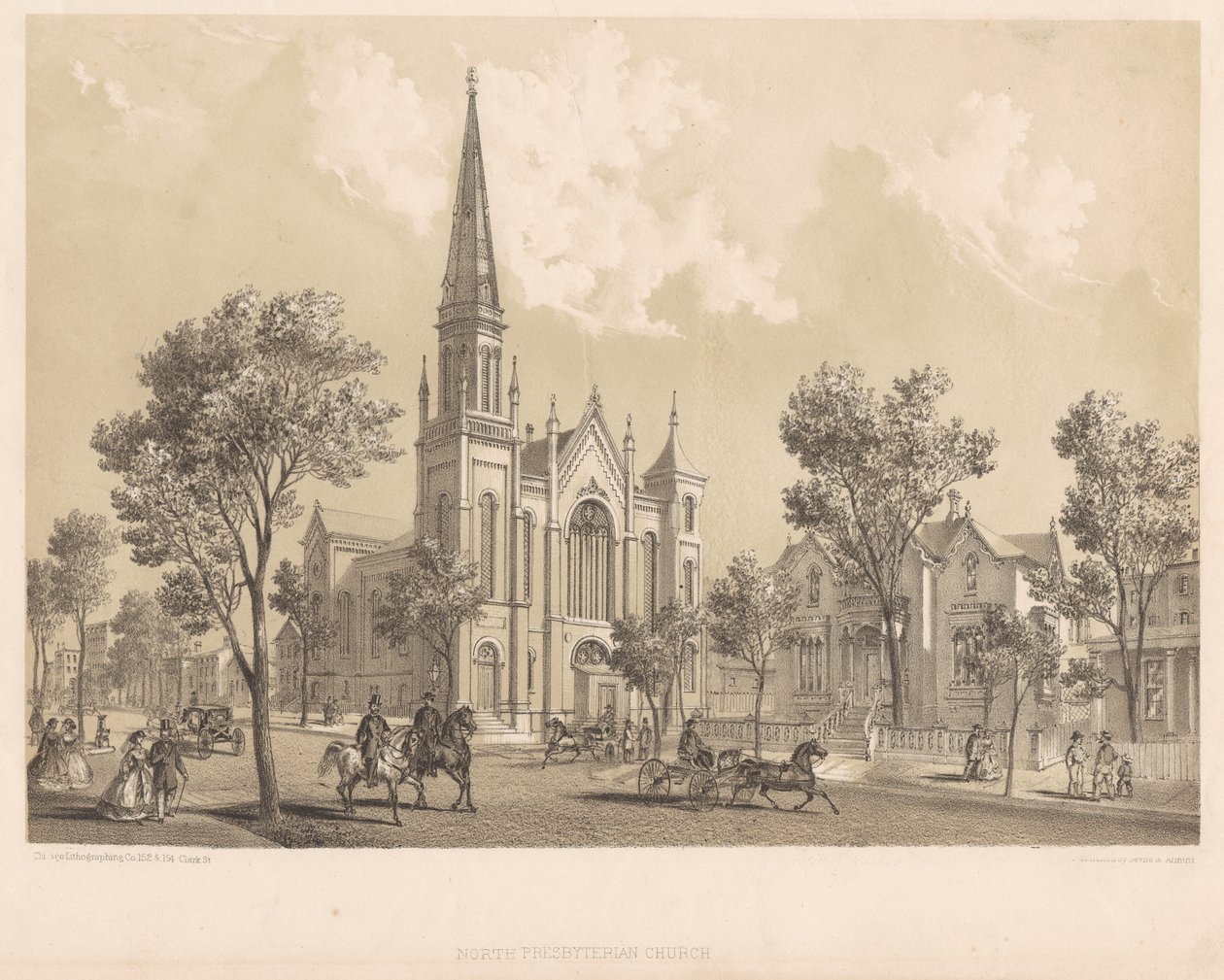 Église presbytérienne du Nord, Chicago, Illinois - American School