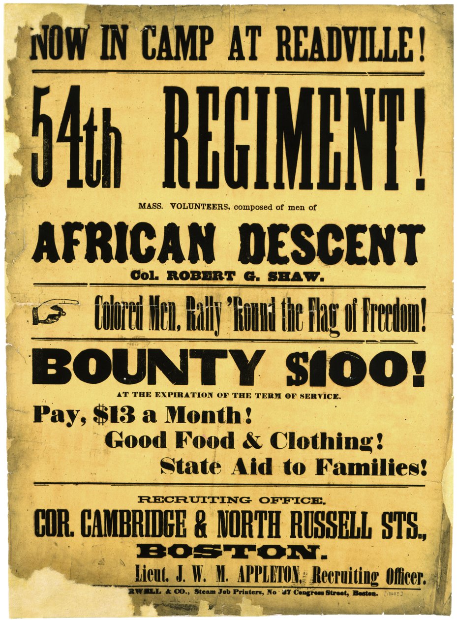 Maintenant au camp à Readville ! 54e Régiment!, c.1863 - American School