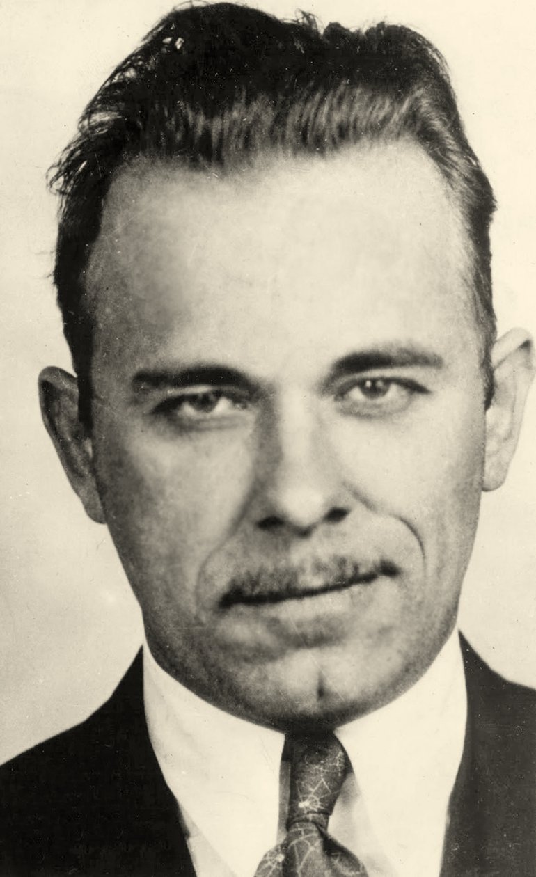 Portrait de John Dillinger (1903-34) - American School