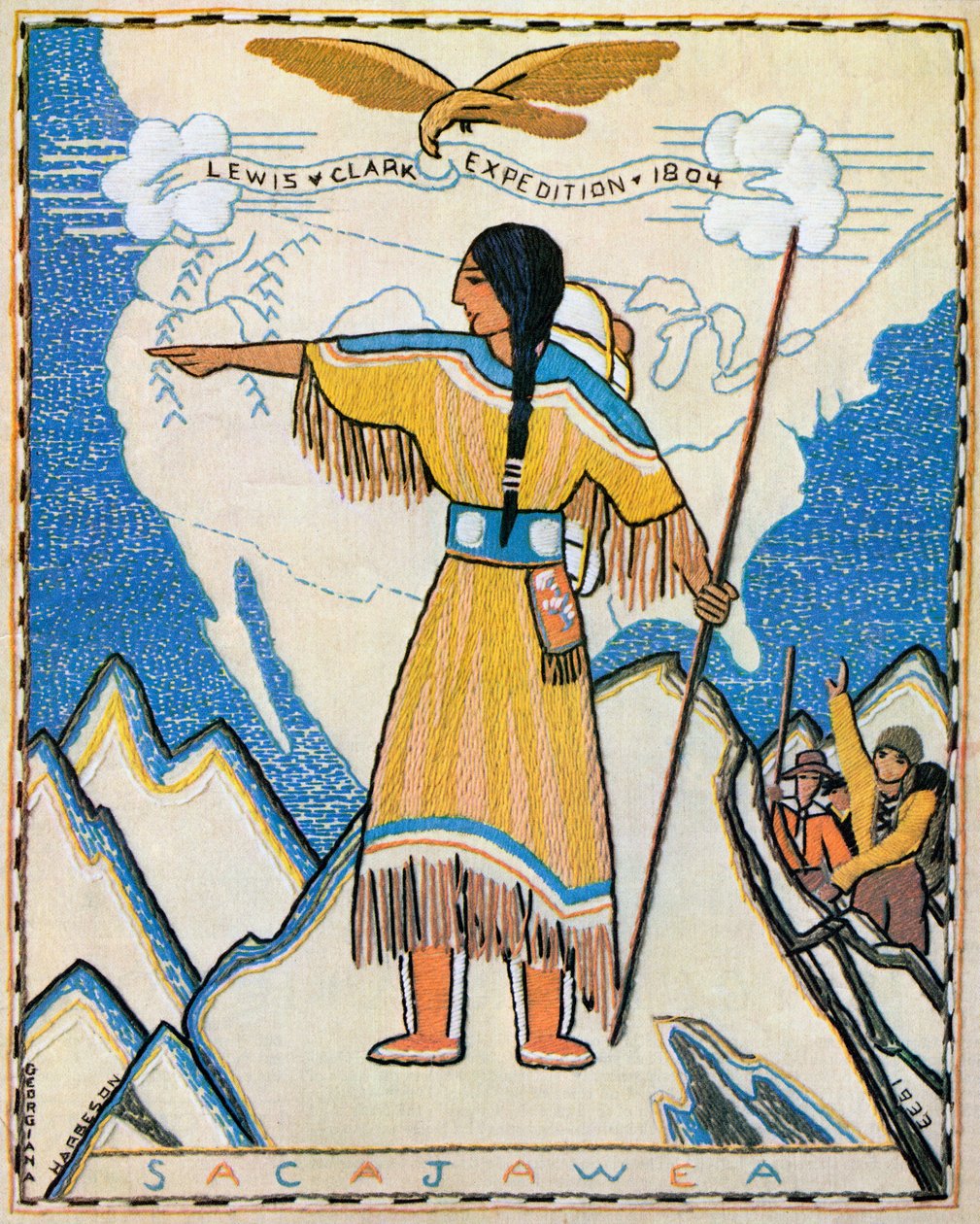Sacajawea lors de l