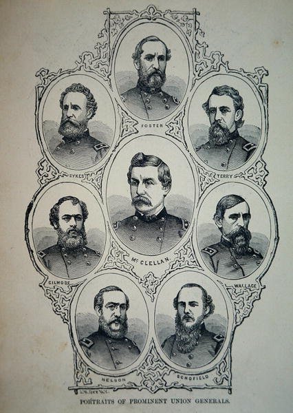 Sept portraits de généraux éminents de l