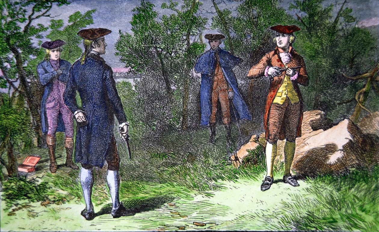 Le Duel Burr-Hamilton - American School
