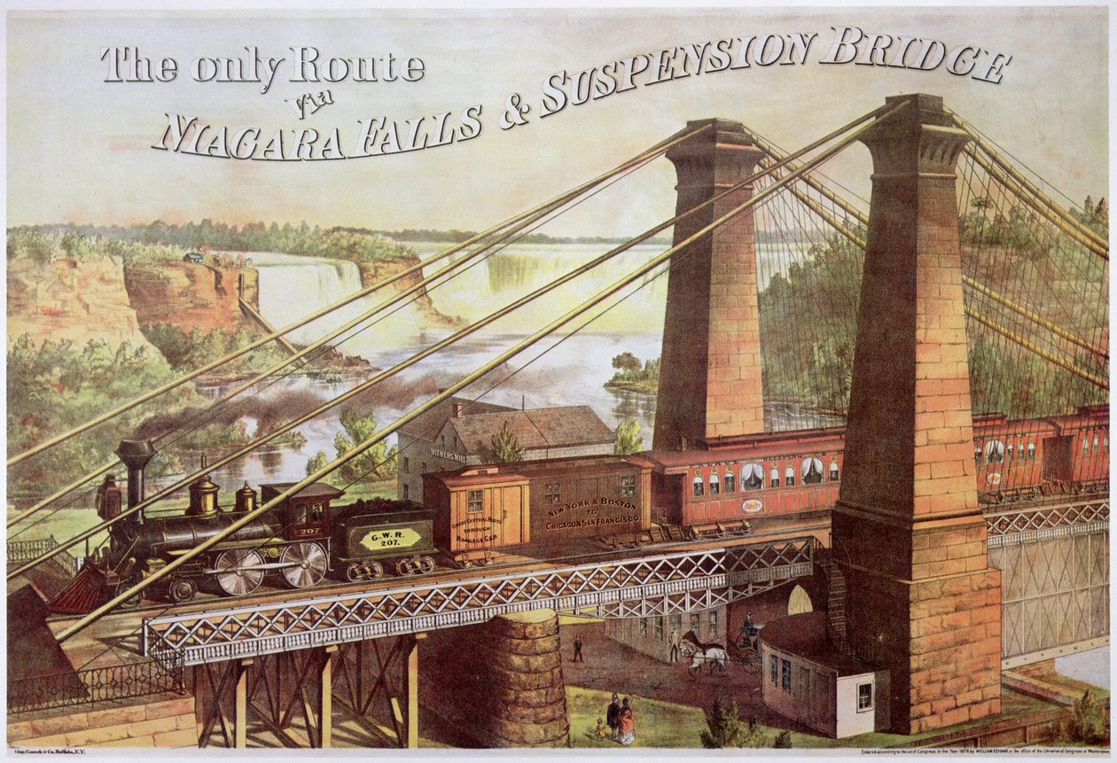 Publicité pour la Grande Route Centrale - American School