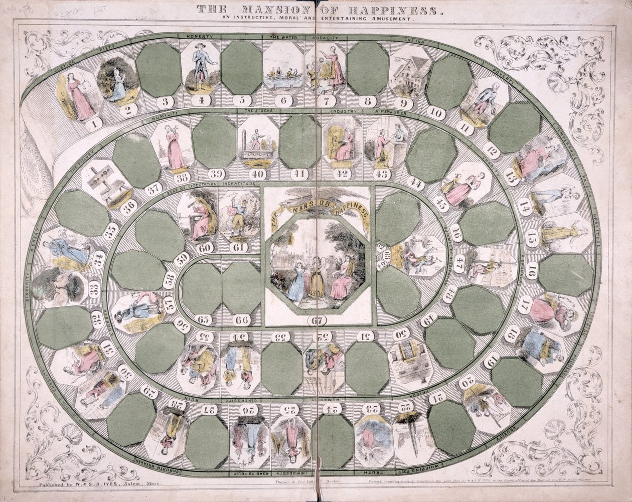 Le jeu de société Mansion of Happiness - American School