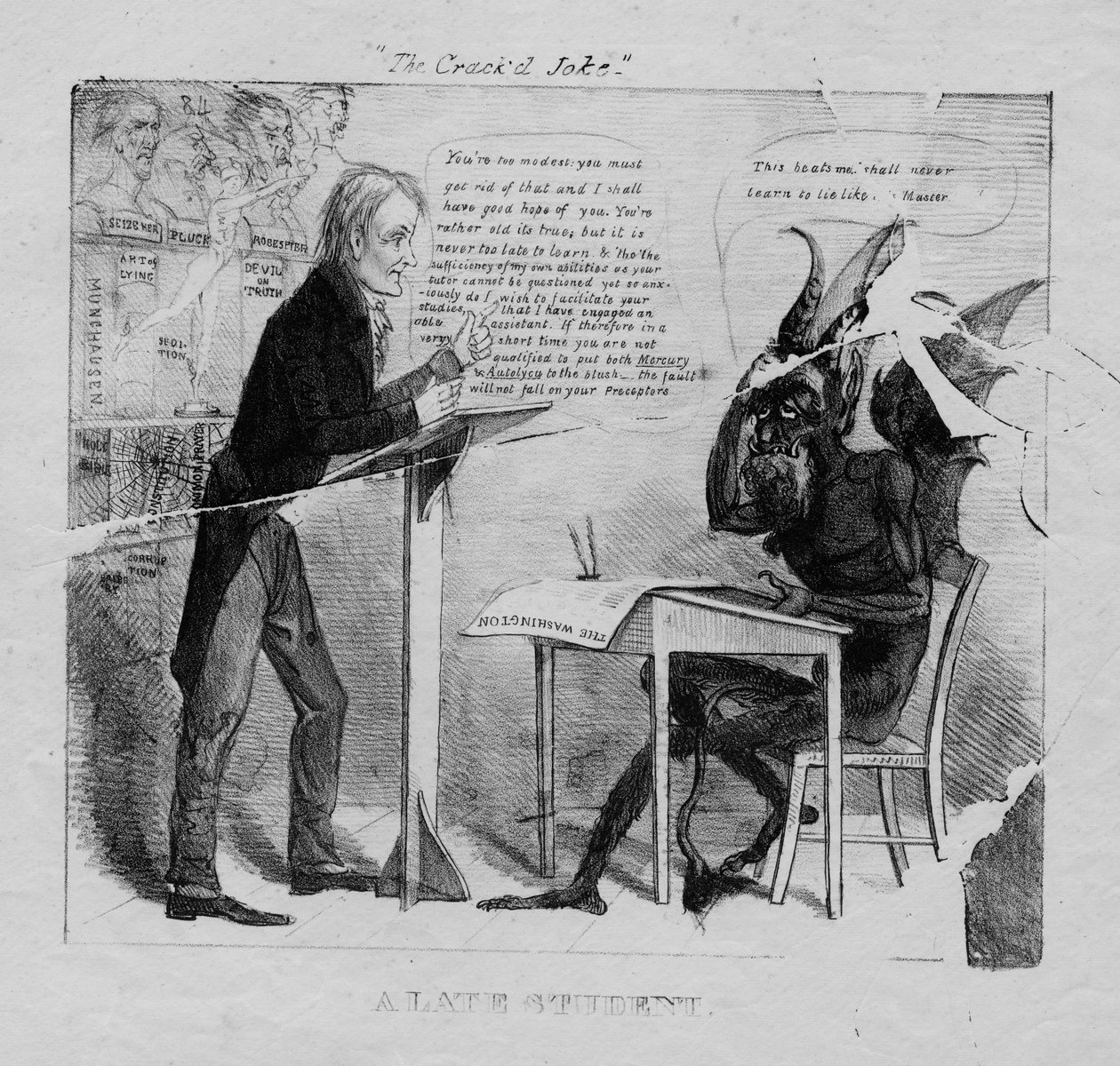 La blague fissurée: un ancien étudiant - American School