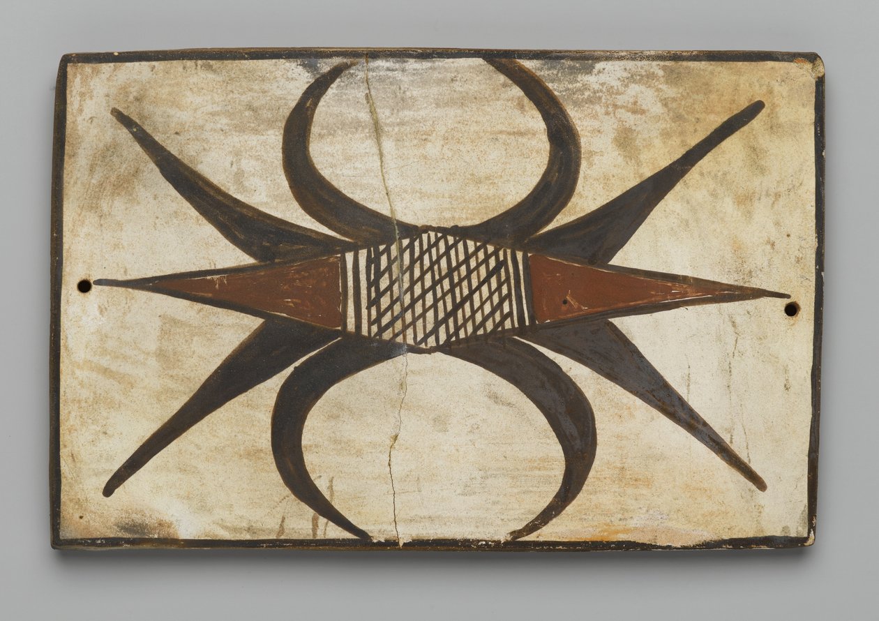 Carreau, fabriqué à Mesa, Arizona par le peuple Hopi - American School