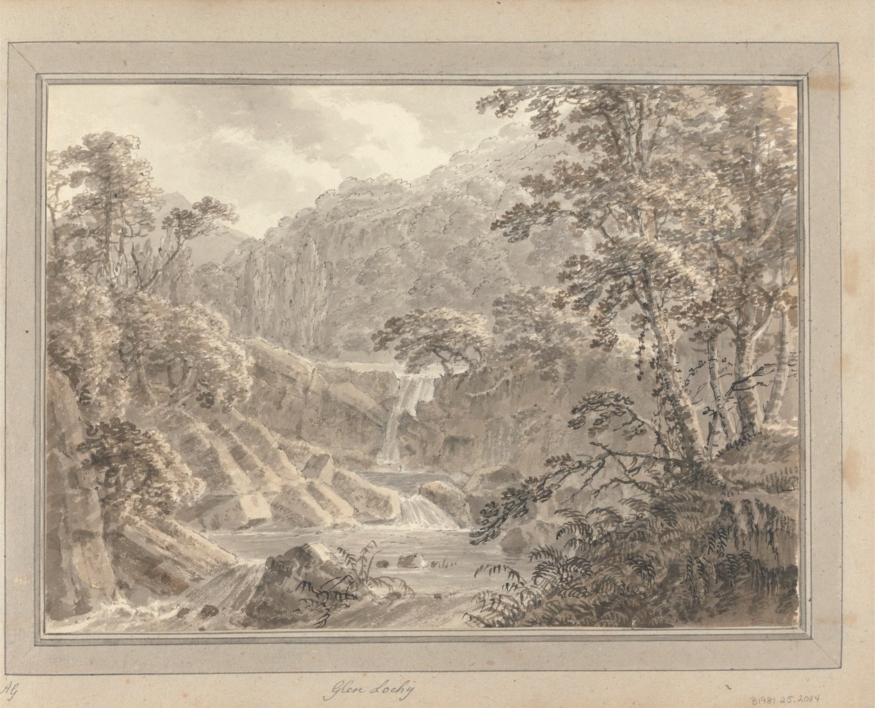 Vues en Angleterre, Écosse et Pays de Galles : Tour en Écosse ; Glen Lochy - Amos Green