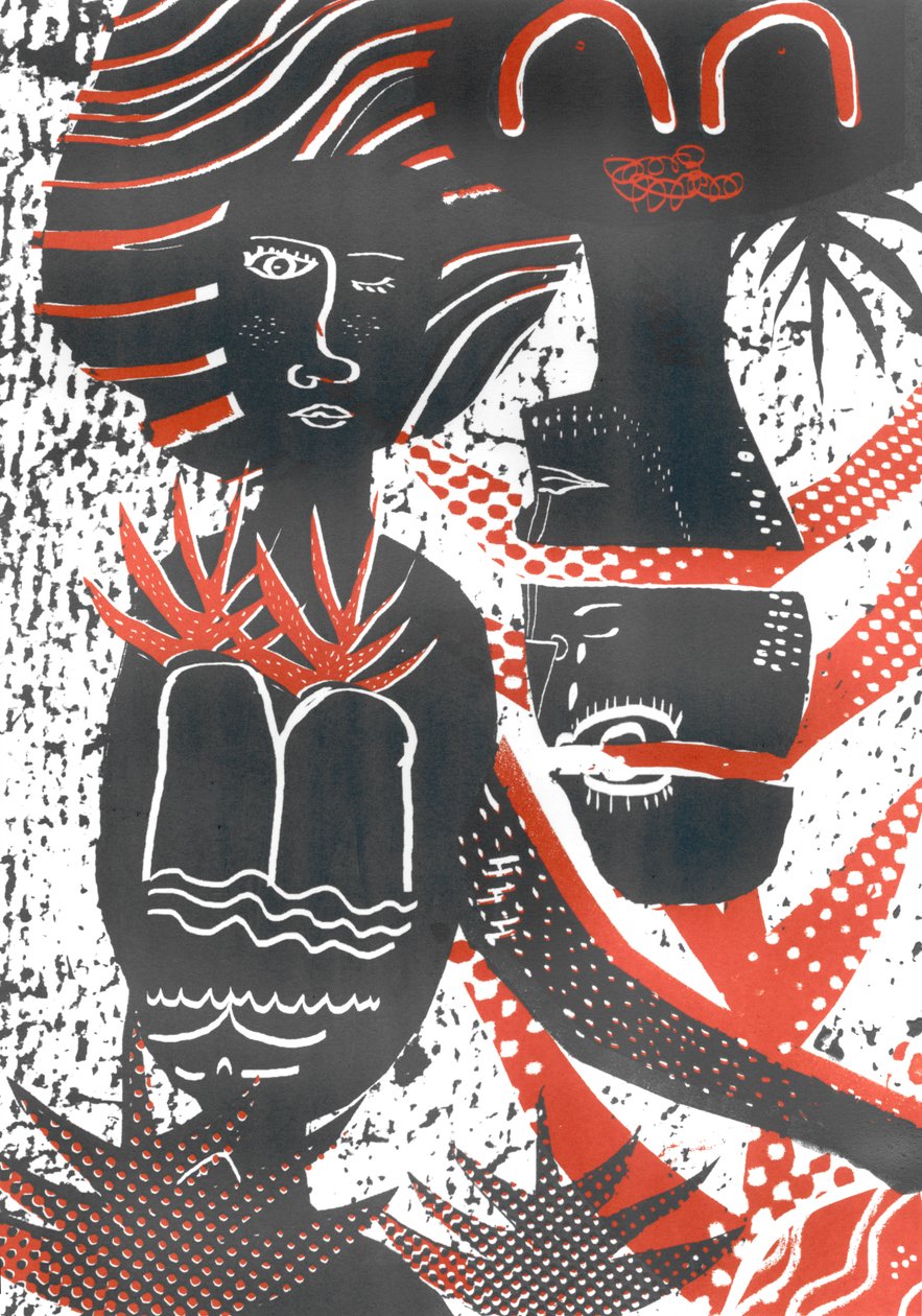 We Grow 2, 2015 (sérigraphie) - Amy Louise Evans