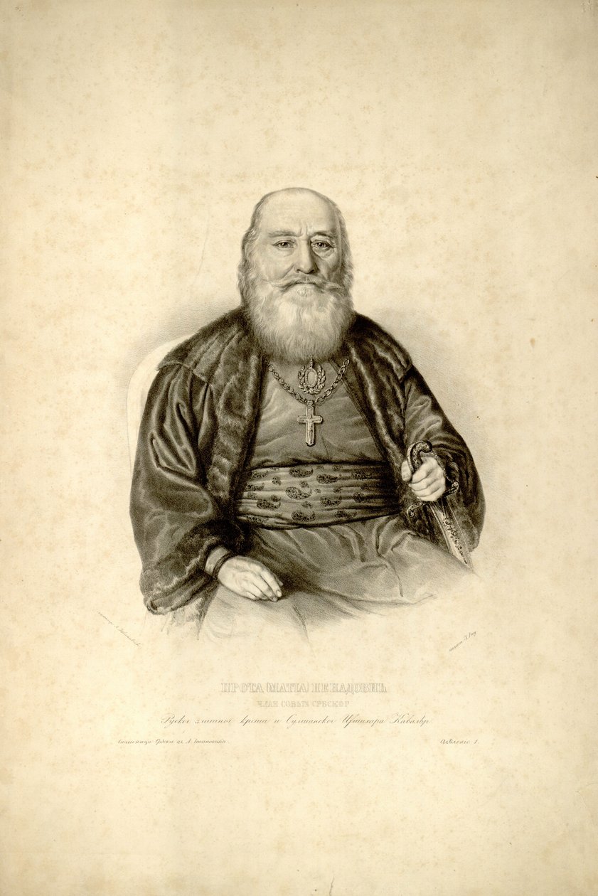 Matija Nenadovic - Anastas Jovanović