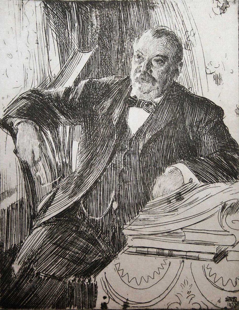 Président Grover Cleveland - Anders Leonard Zorn