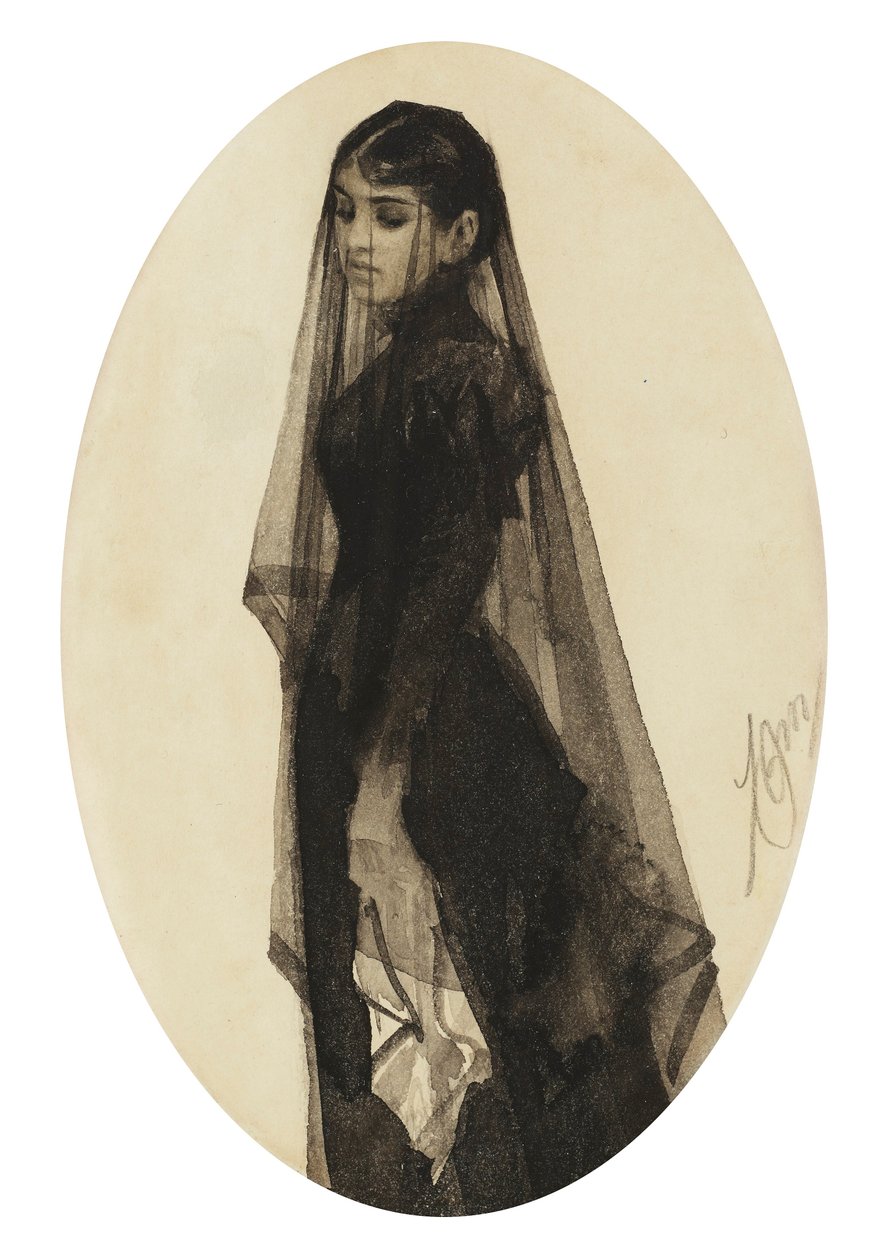 La veuve - Anders Leonard Zorn