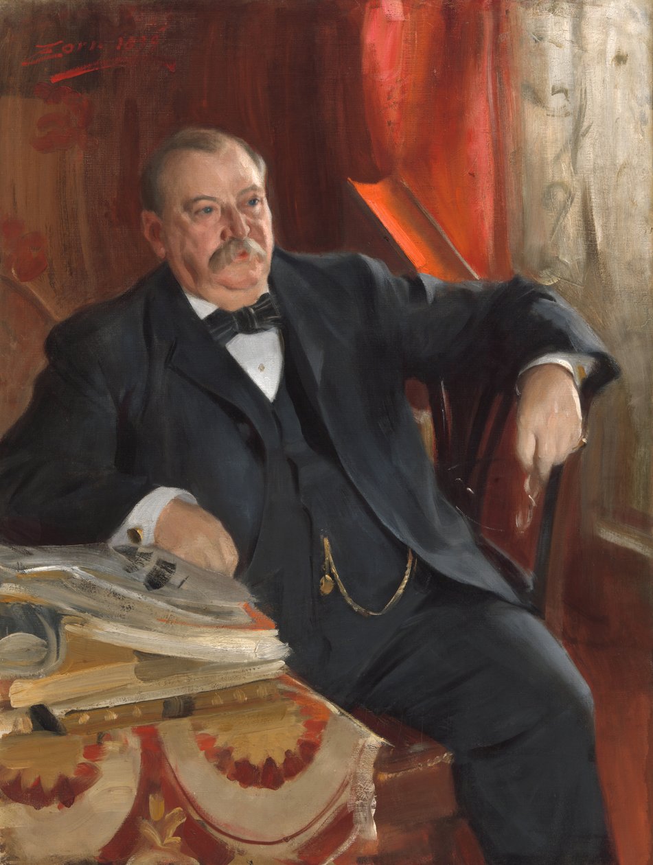 Grover Cleveland - Anders Leonard Zorn