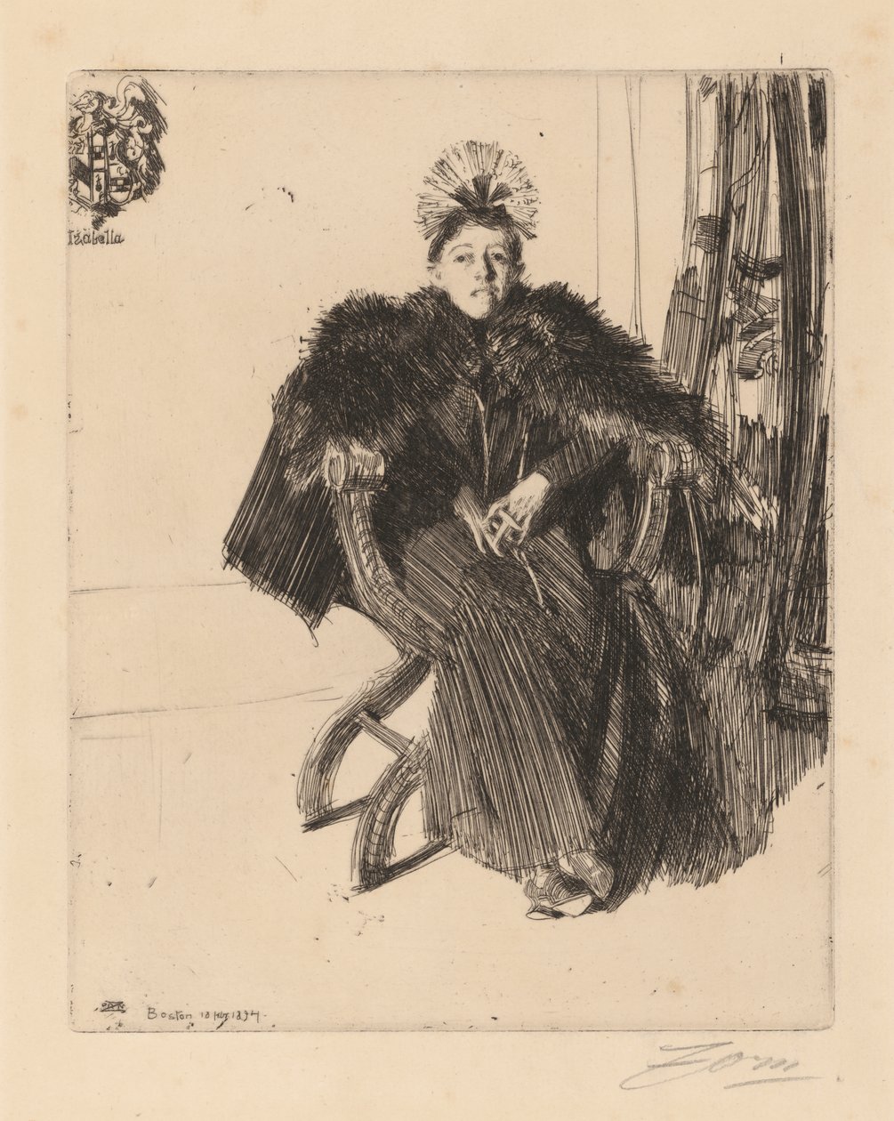 Isabella Stewart Gardner - Anders Leonard Zorn
