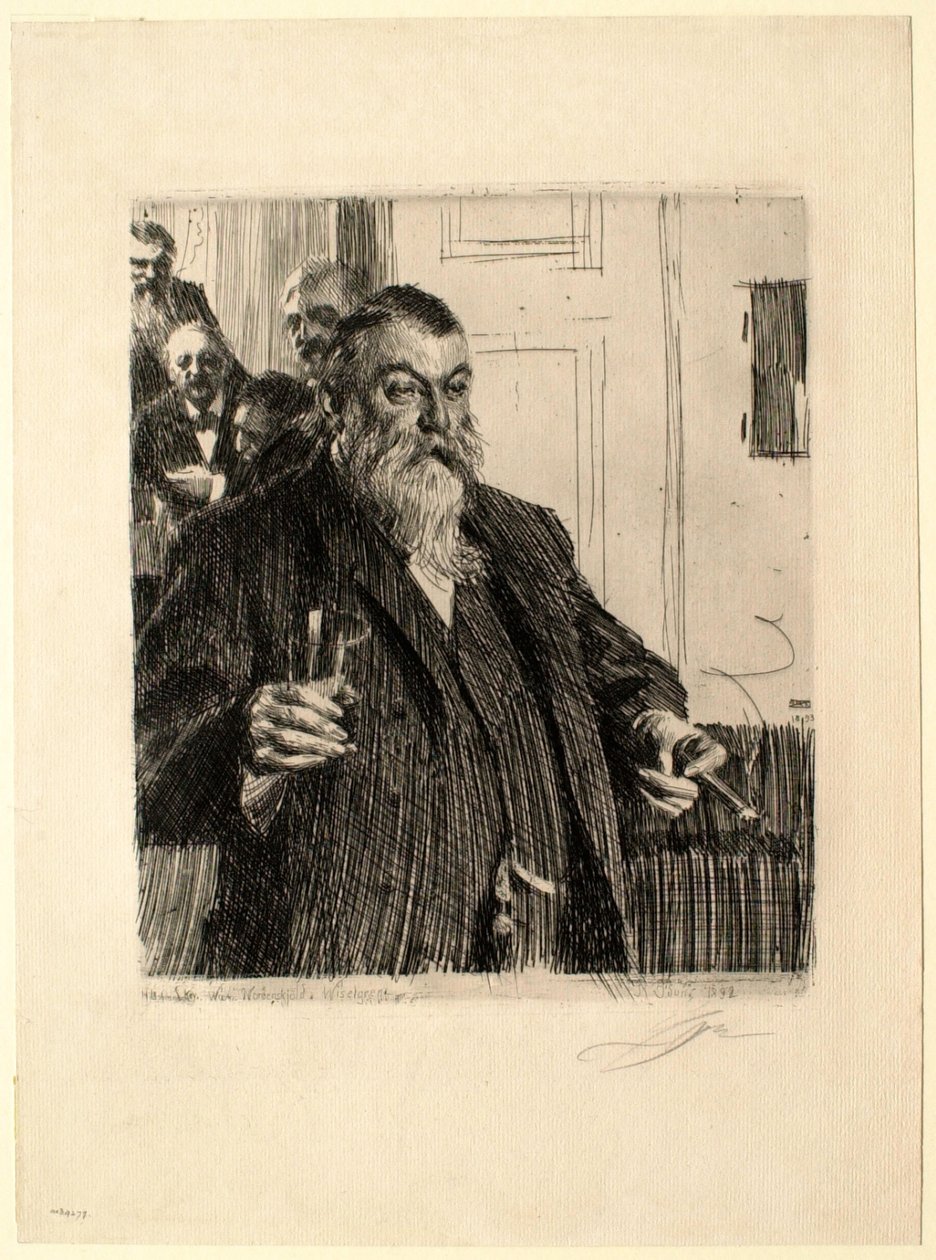 Le Toast - Anders Leonard Zorn