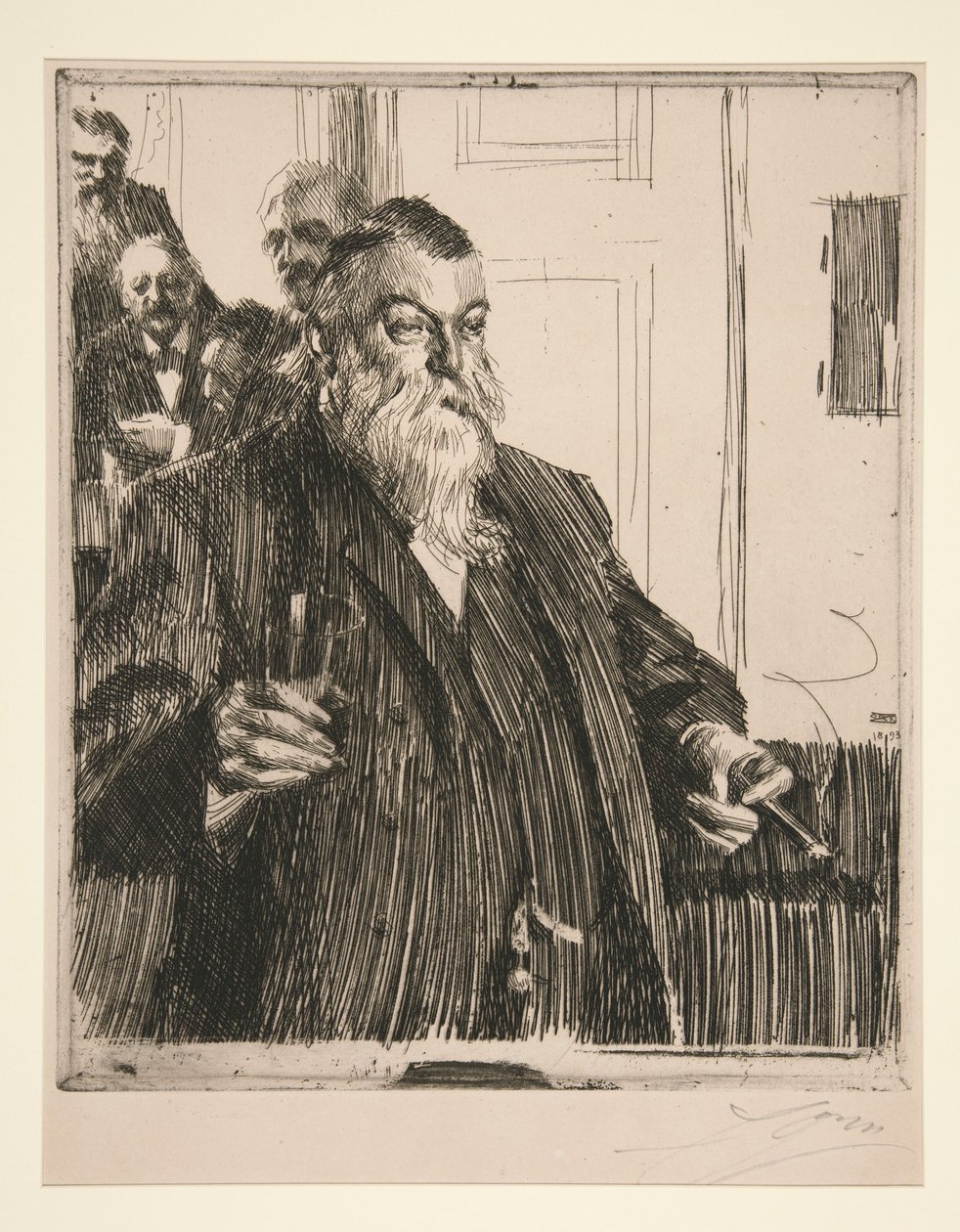Un toast II - Anders Zorn