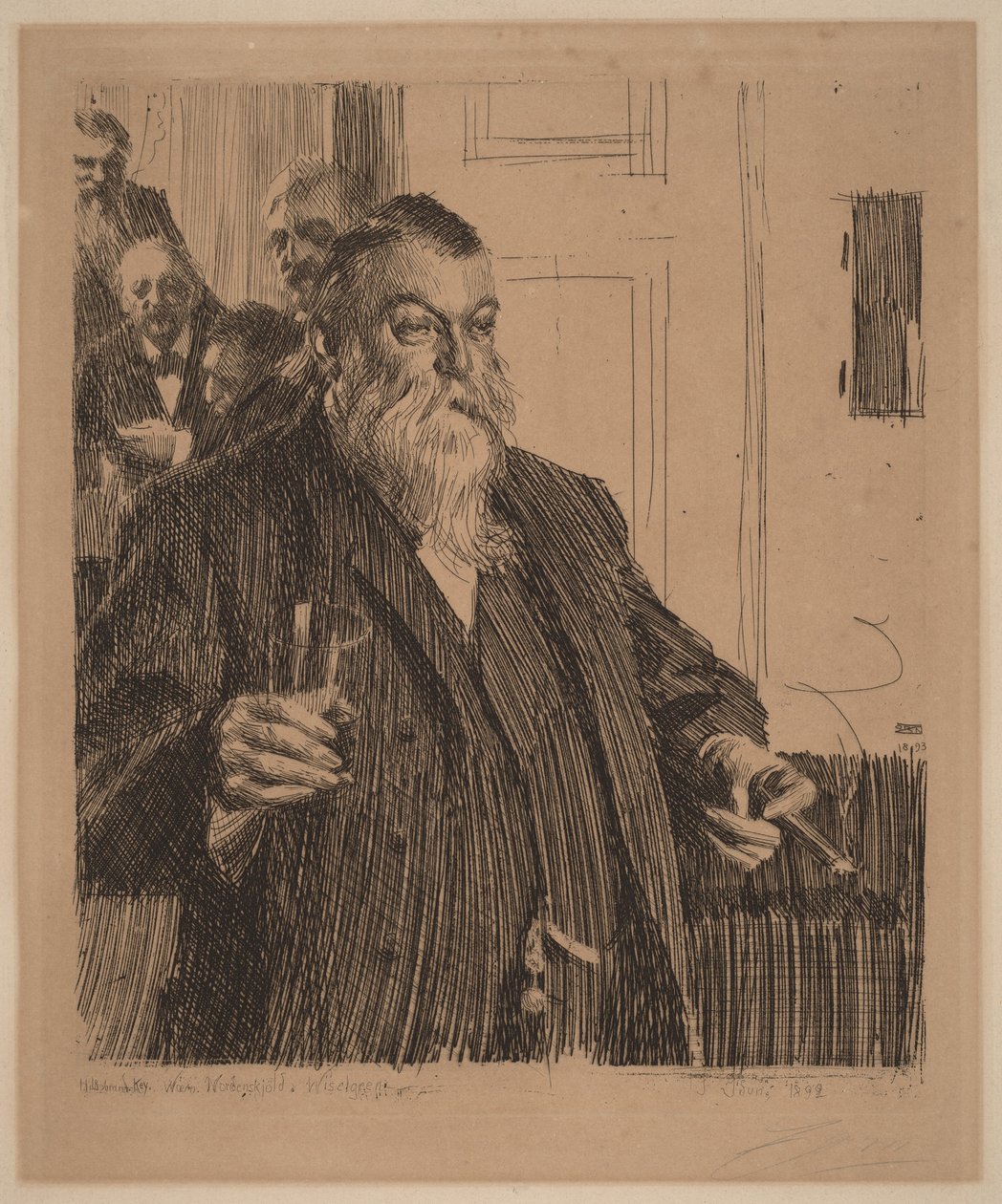 Un toast II - Anders Zorn