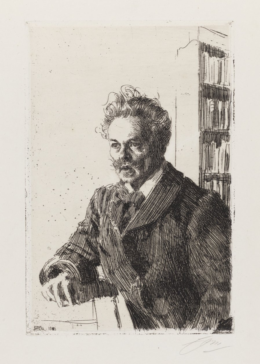 August Strindberg - Anders Zorn