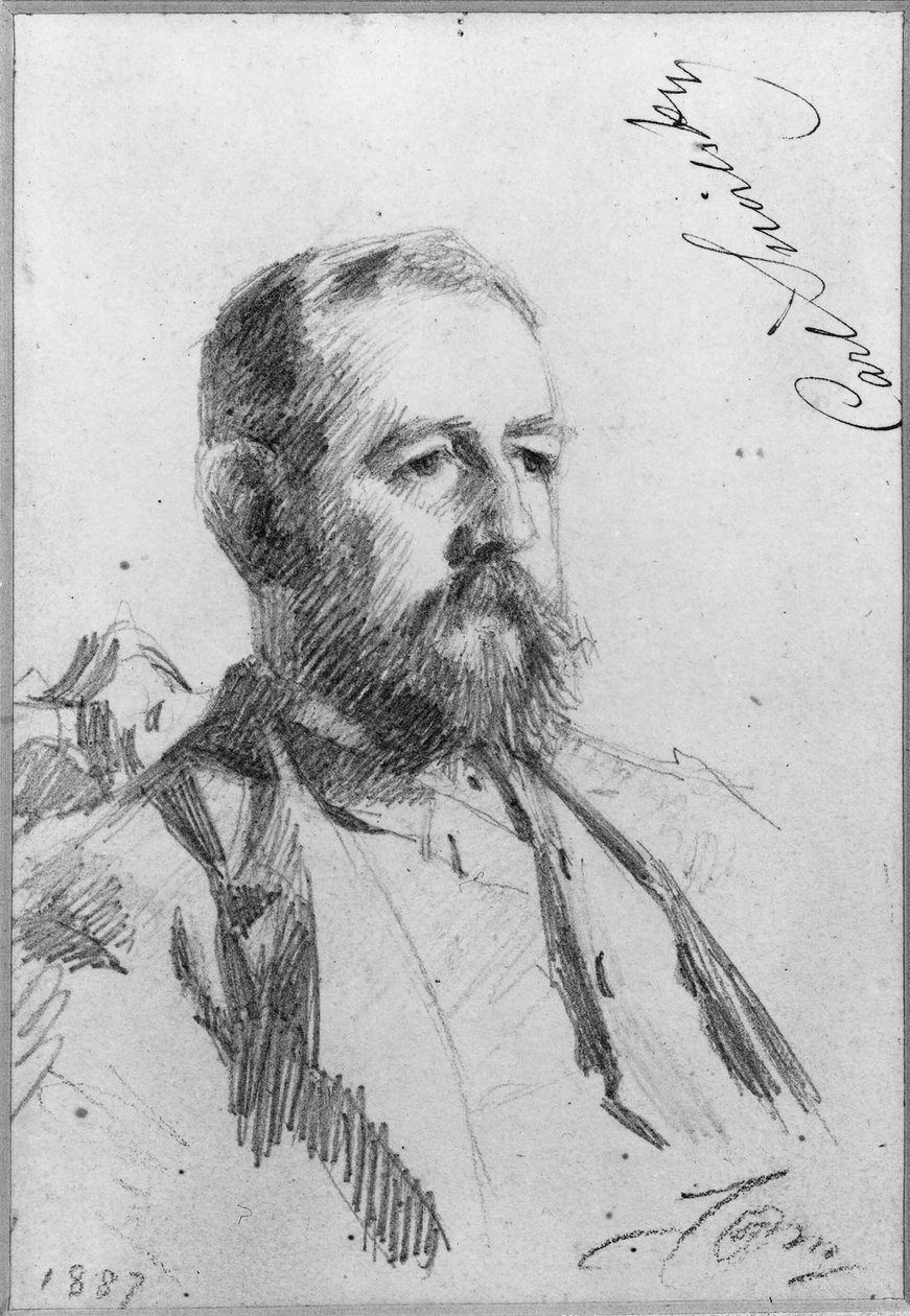 Carl Snoilsky (1841-1903), comte, écrivain, bibliothécaire, membre de l