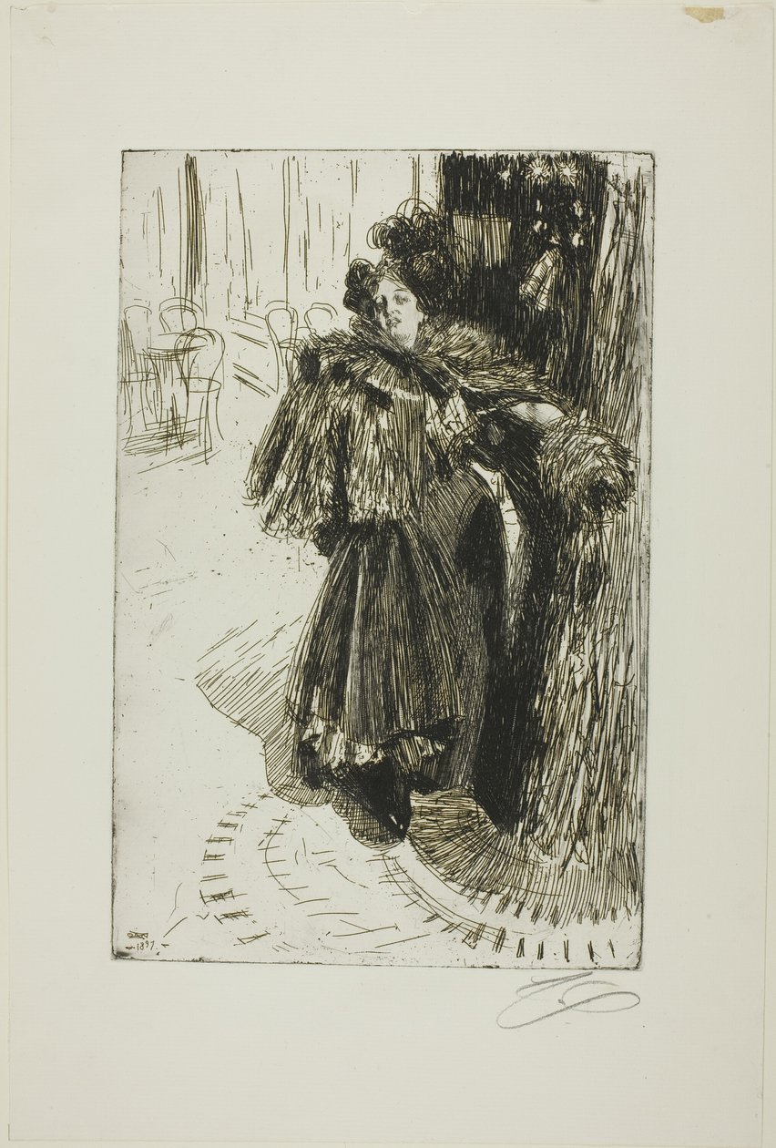 Effet de nuit III - Anders Leonard Zorn
