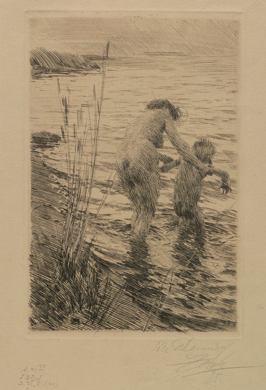 Une première - Anders Zorn