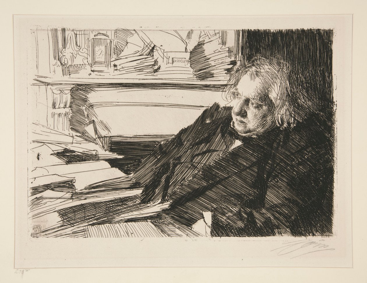 Ernest Renan - Anders Leonard Zorn