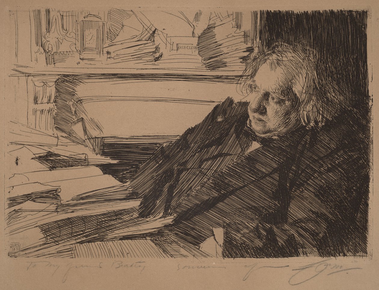 Ernest Renan - Anders Zorn