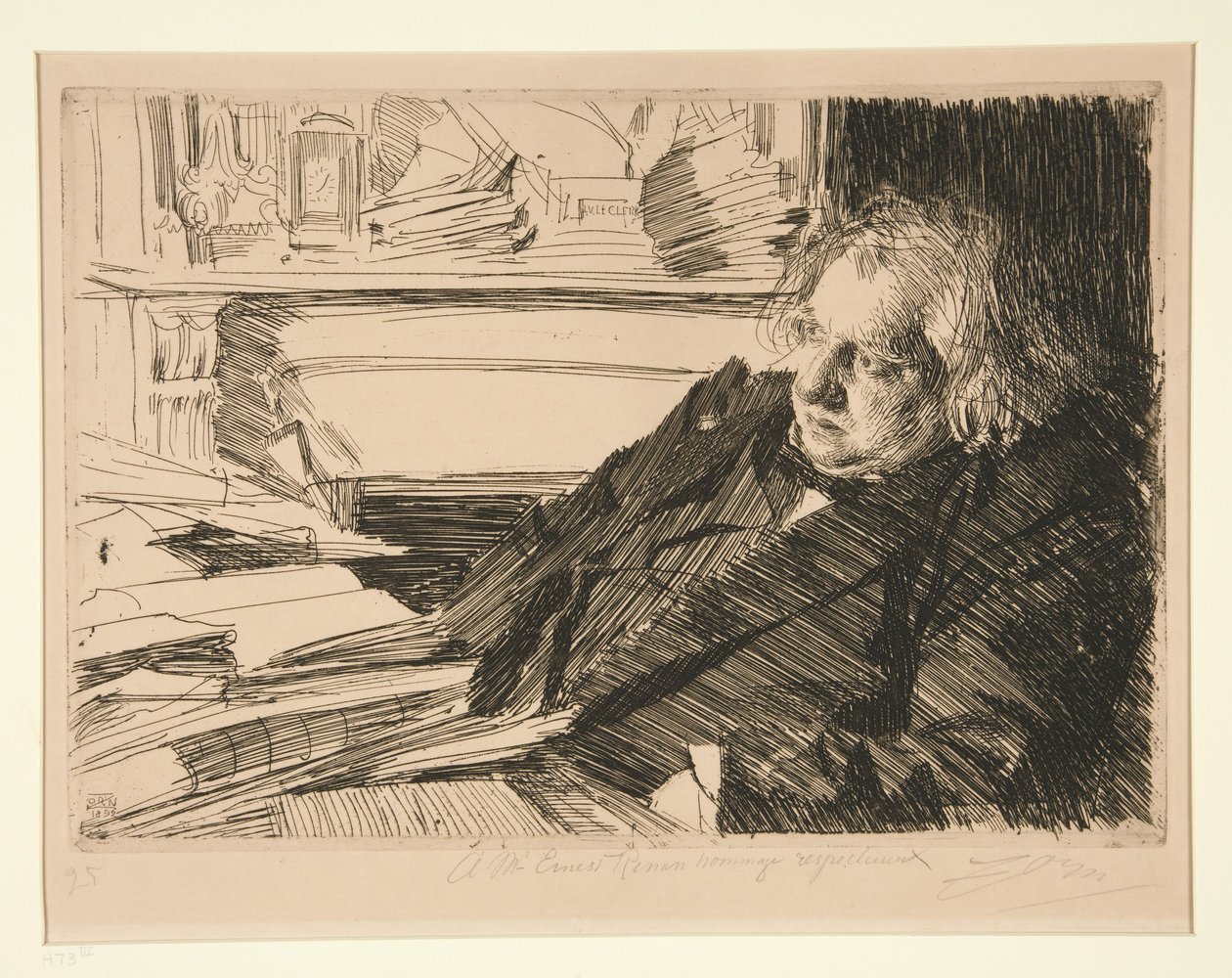 Ernest Renan - Anders Zorn
