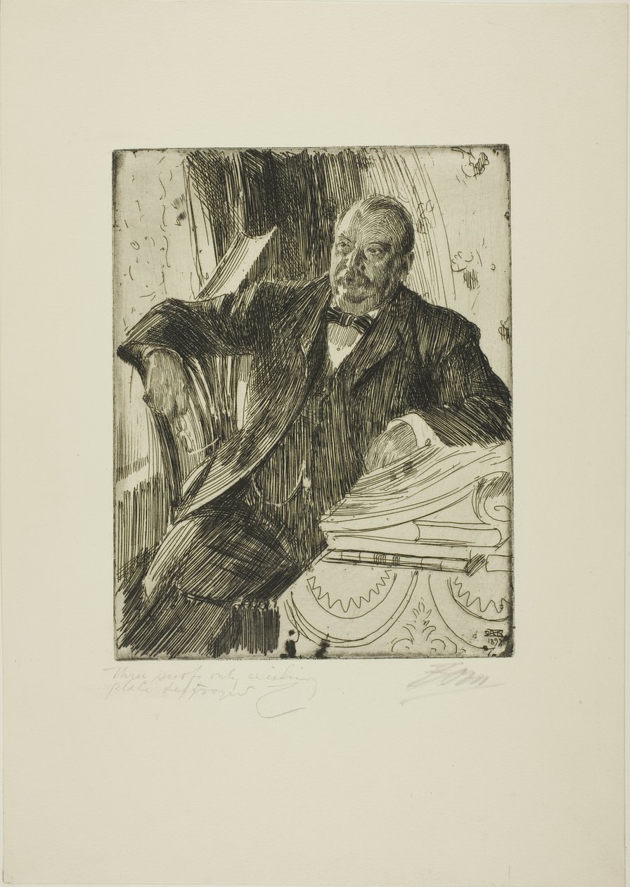 Grover Cleveland II - Anders Leonard Zorn