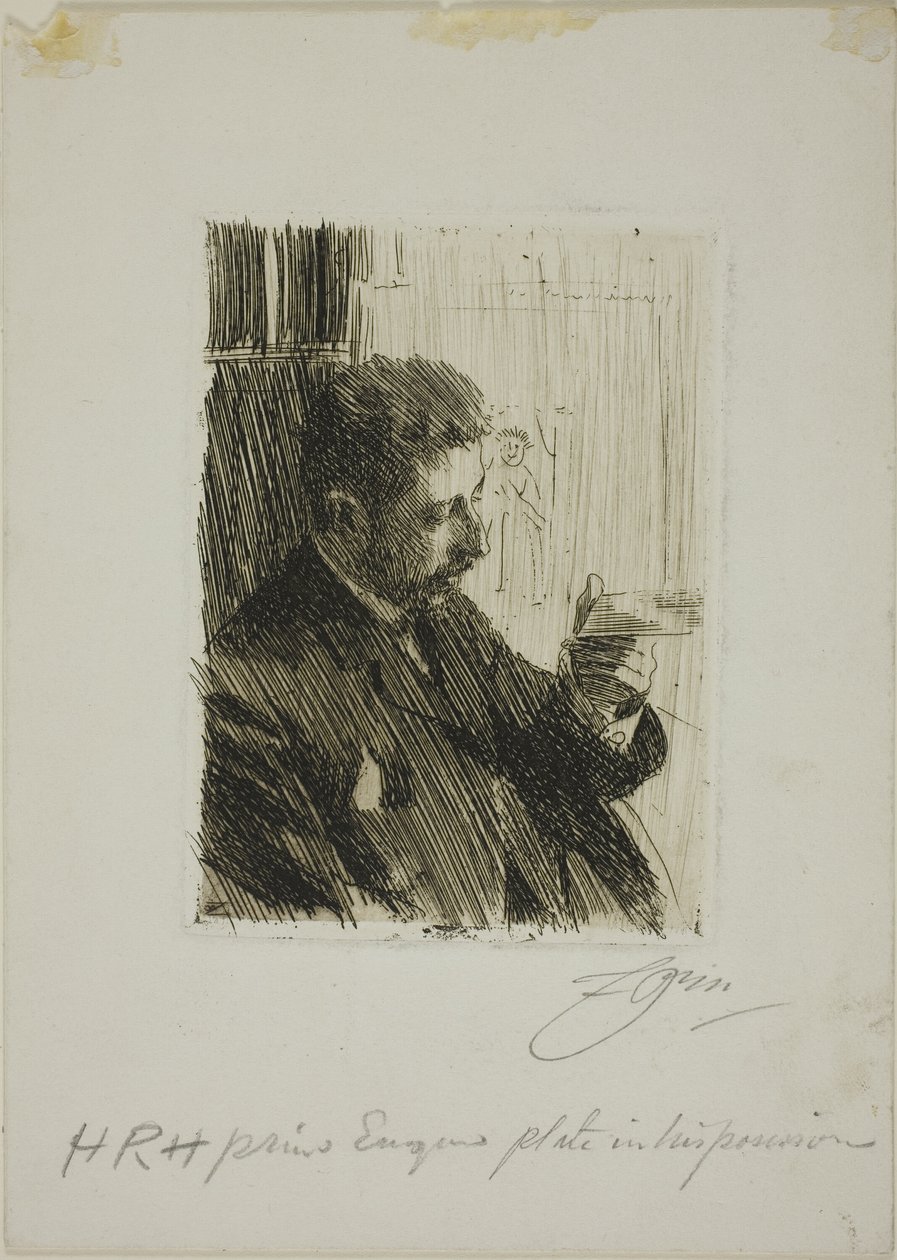 S.A.R. le prince Eugène de Suède - Anders Leonard Zorn