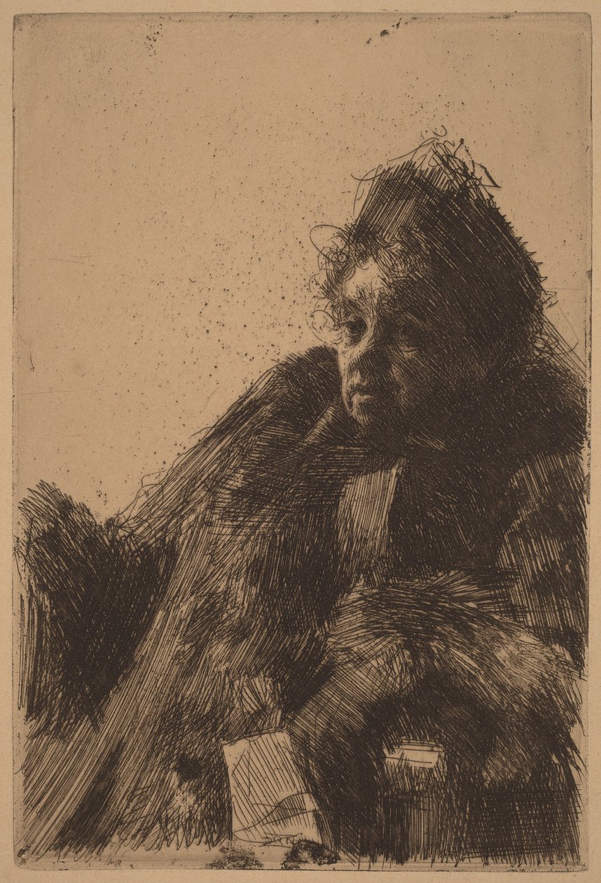 Madame Simon, II - Anders Zorn