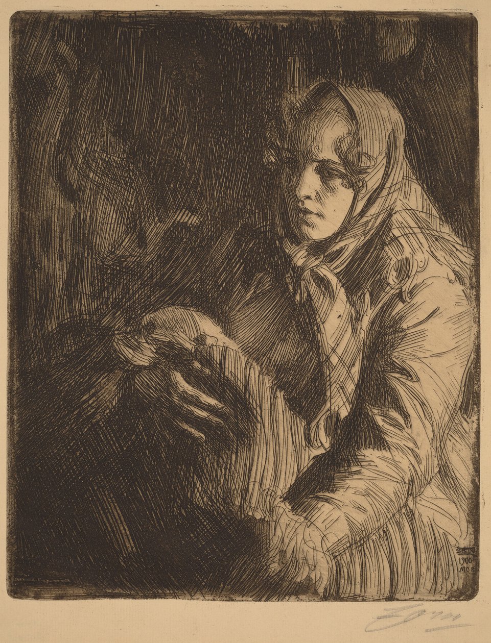 Madonna - Anders Zorn