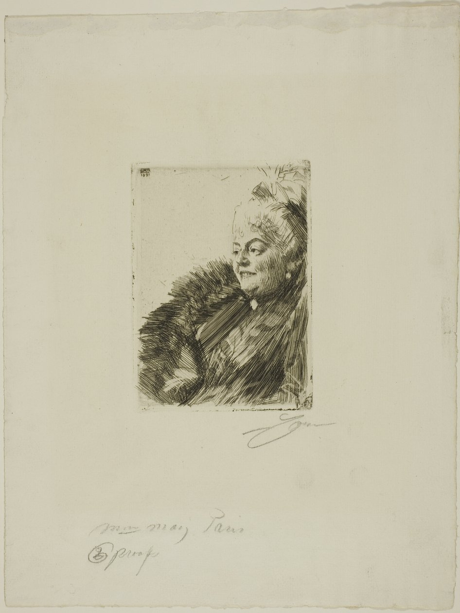 Mme Georges May II - Anders Leonard Zorn