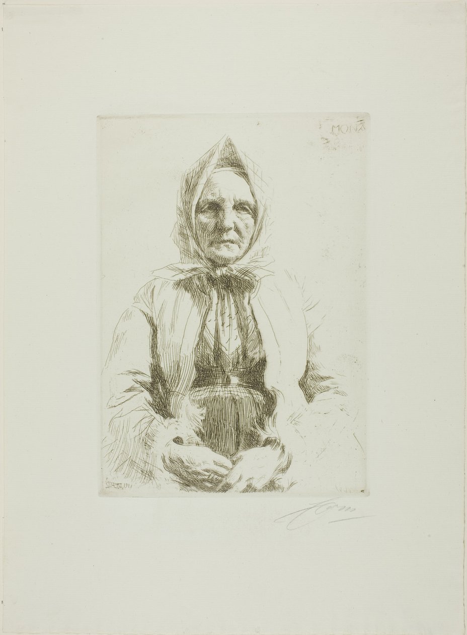 Mona - Anders Leonard Zorn