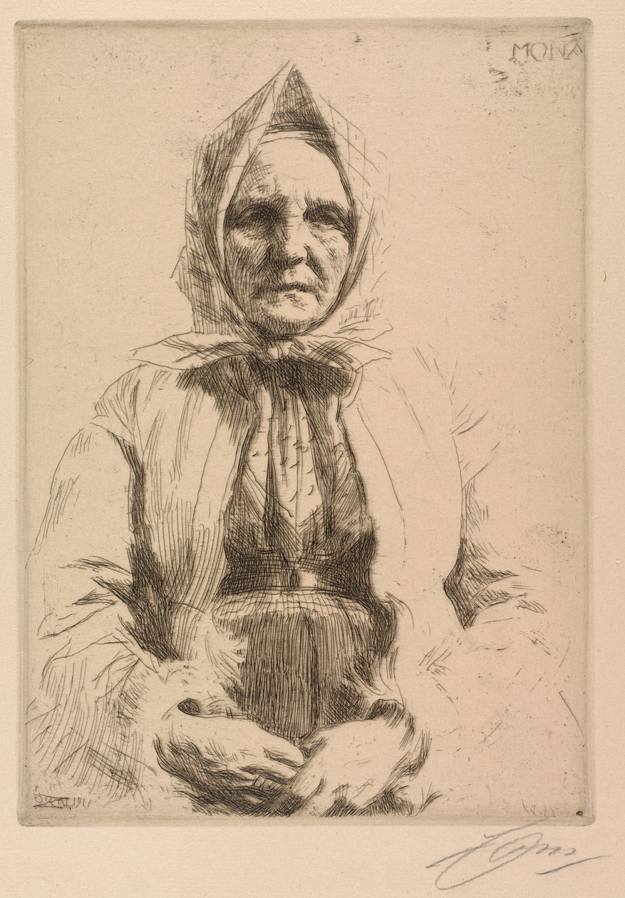 Mona - Anders Leonard Zorn
