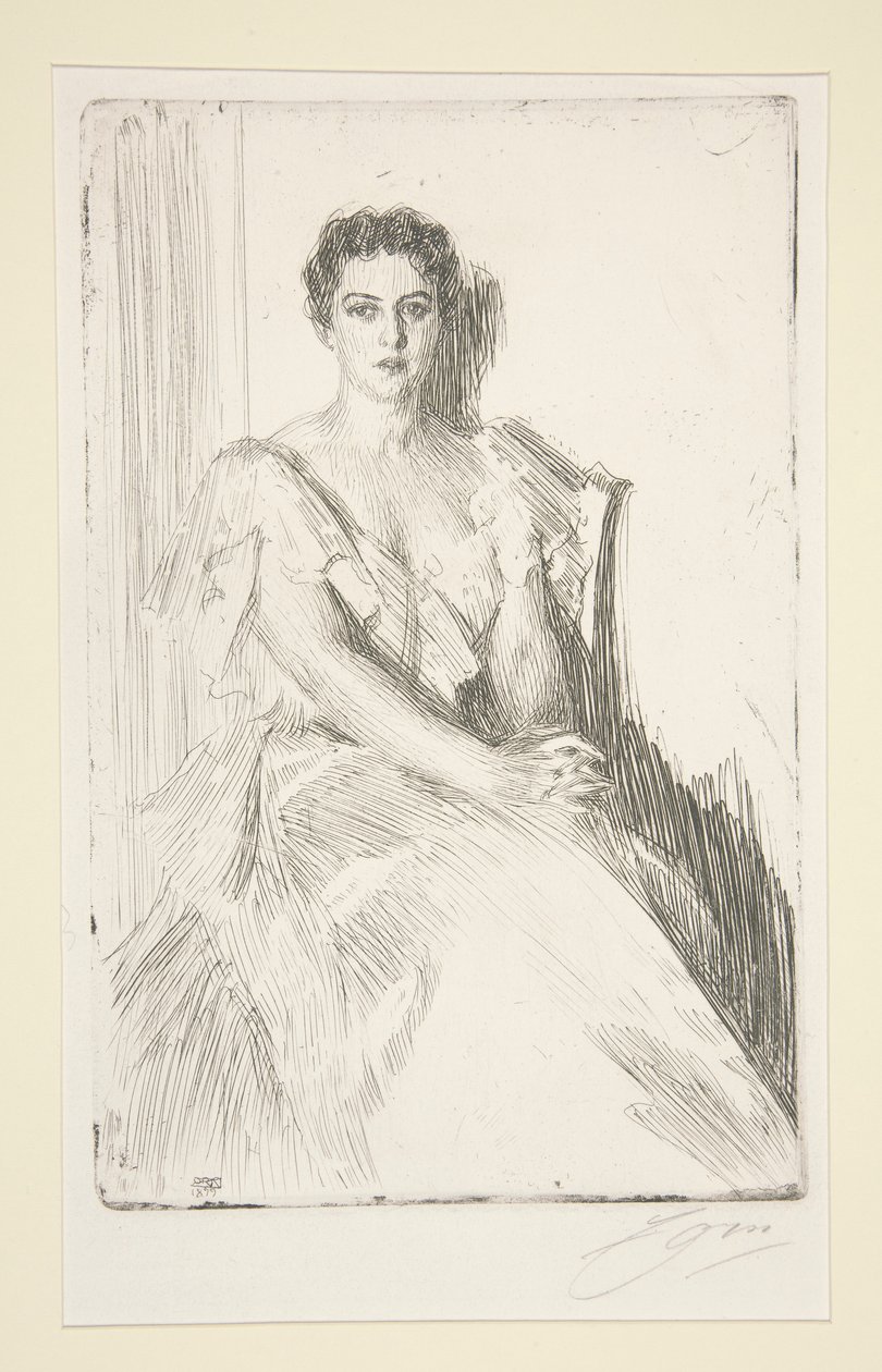 Mme Cleveland - Anders Leonard Zorn