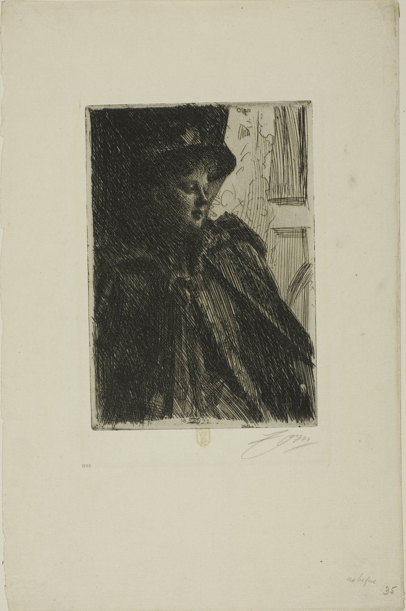 Olga Bratt - Anders Leonard Zorn