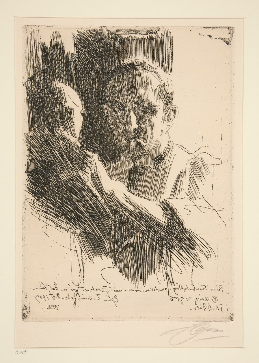 Prince Paul Toubetskoy II - Anders Leonard Zorn