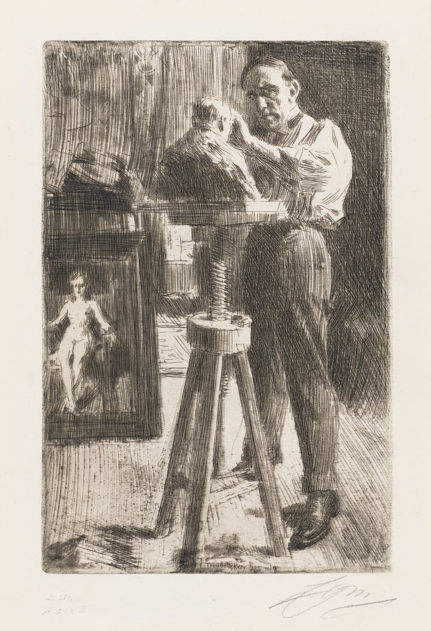 Prince Paul Troubetzkoy I - Anders Zorn