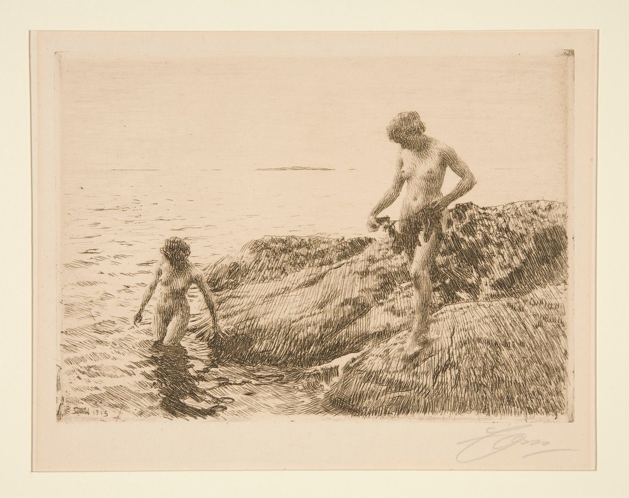 Îlots marins - Anders Leonard Zorn