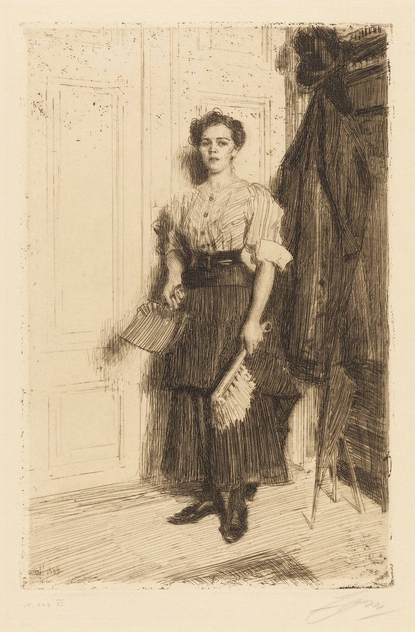 La femme de ménage - Anders Zorn
