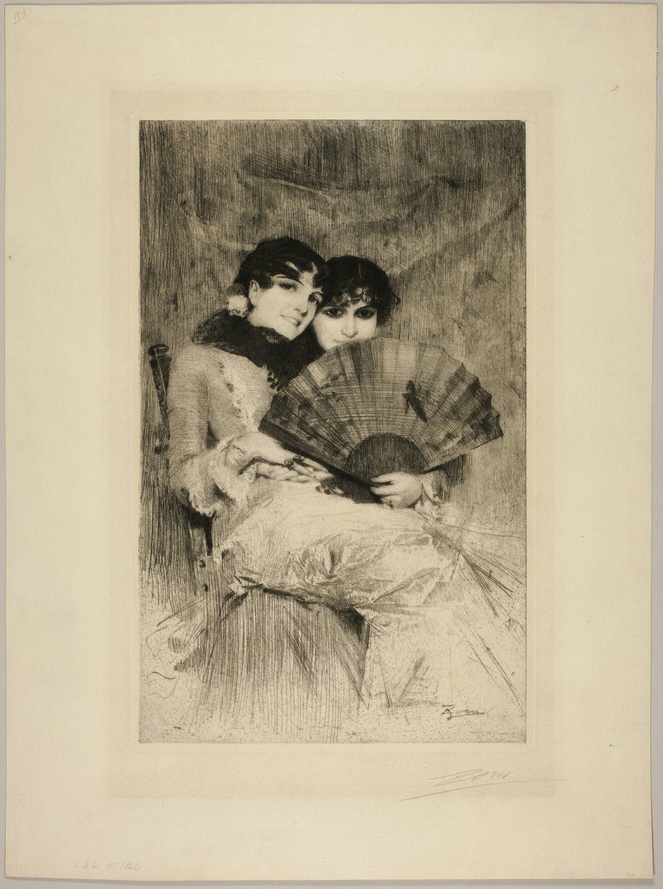 Les Cousins - Anders Leonard Zorn