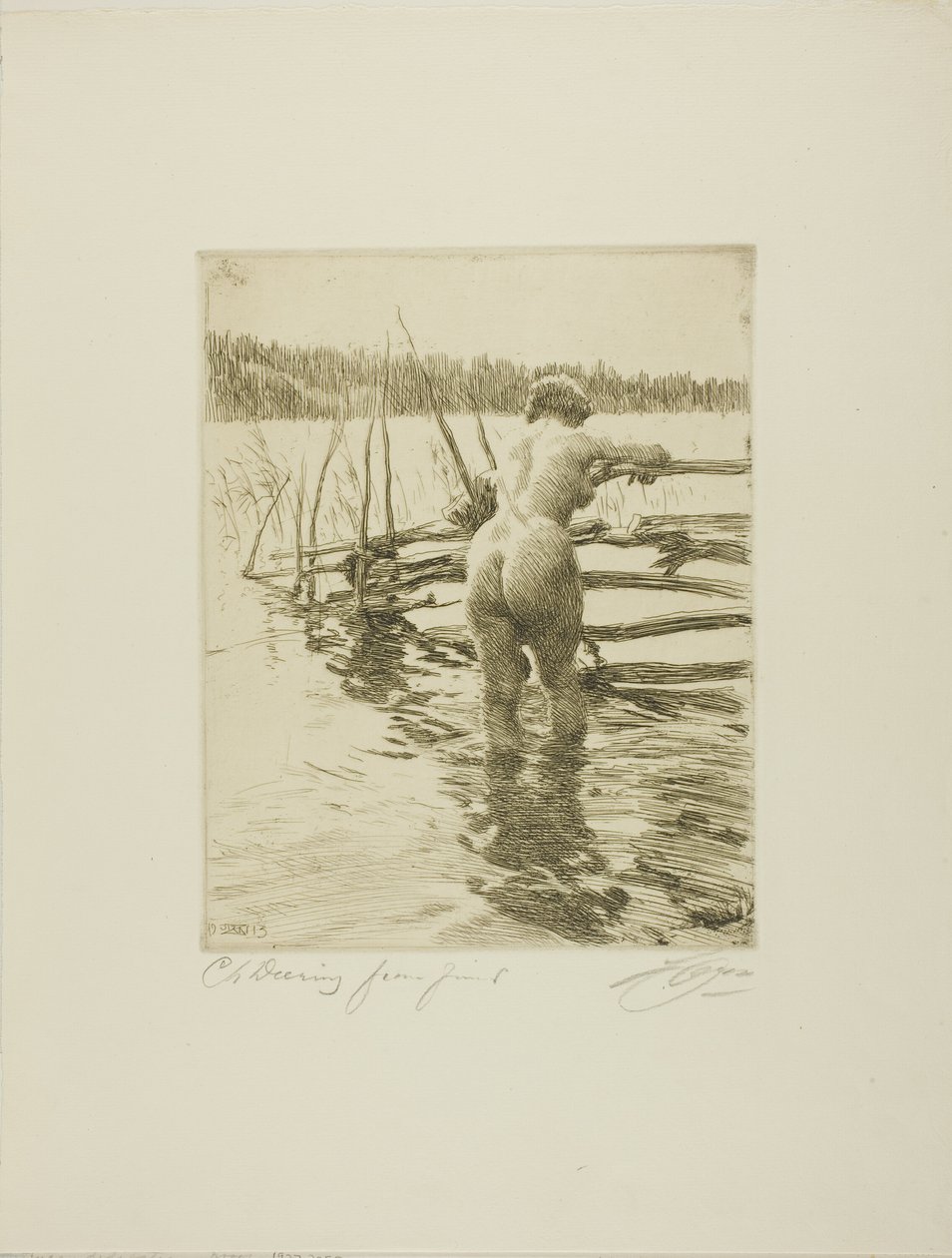 La Clôture - Anders Leonard Zorn