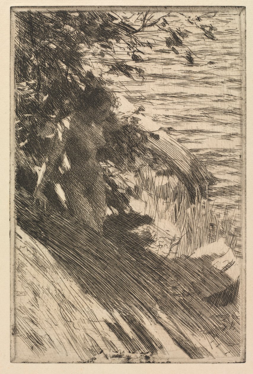 La Grande Baigneuse, 1895 - Anders Leonard Zorn