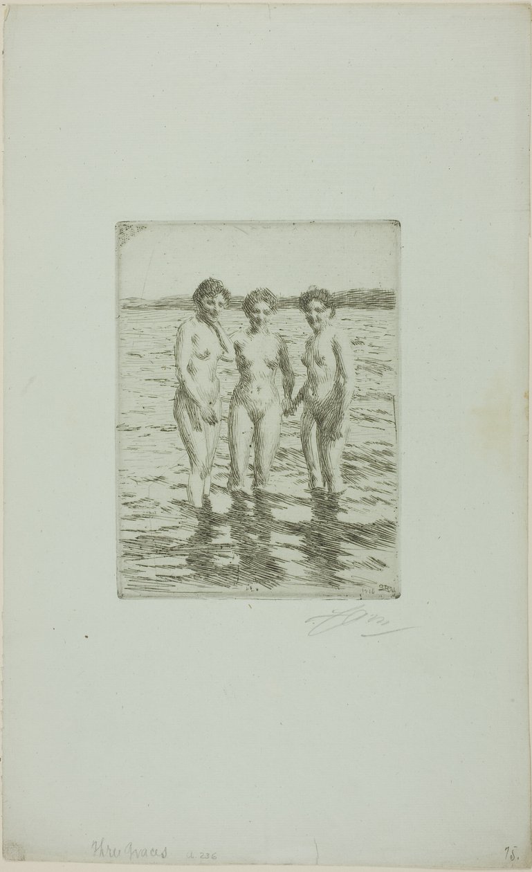 Les Trois Grâces - Anders Leonard Zorn