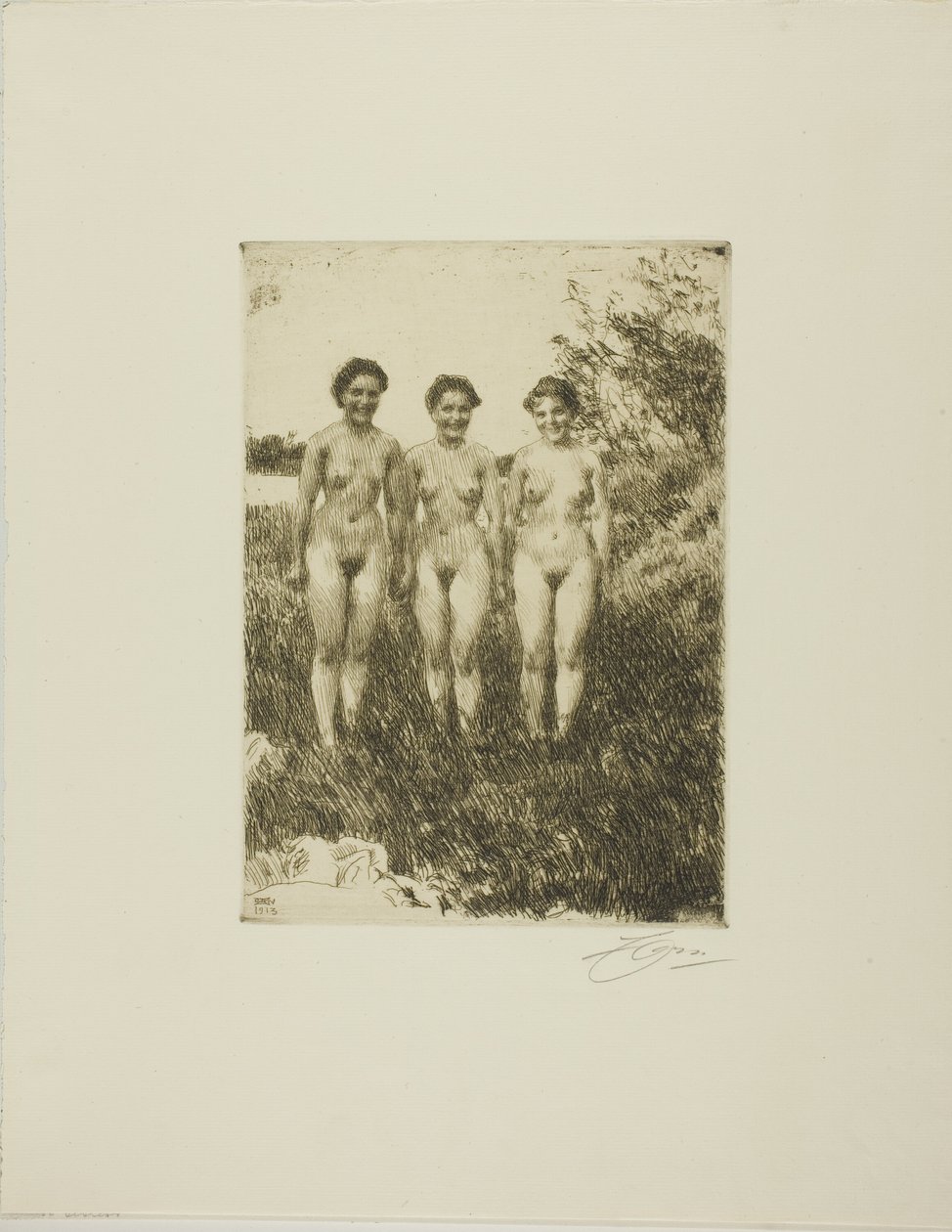 Trois Sœurs - Anders Leonard Zorn