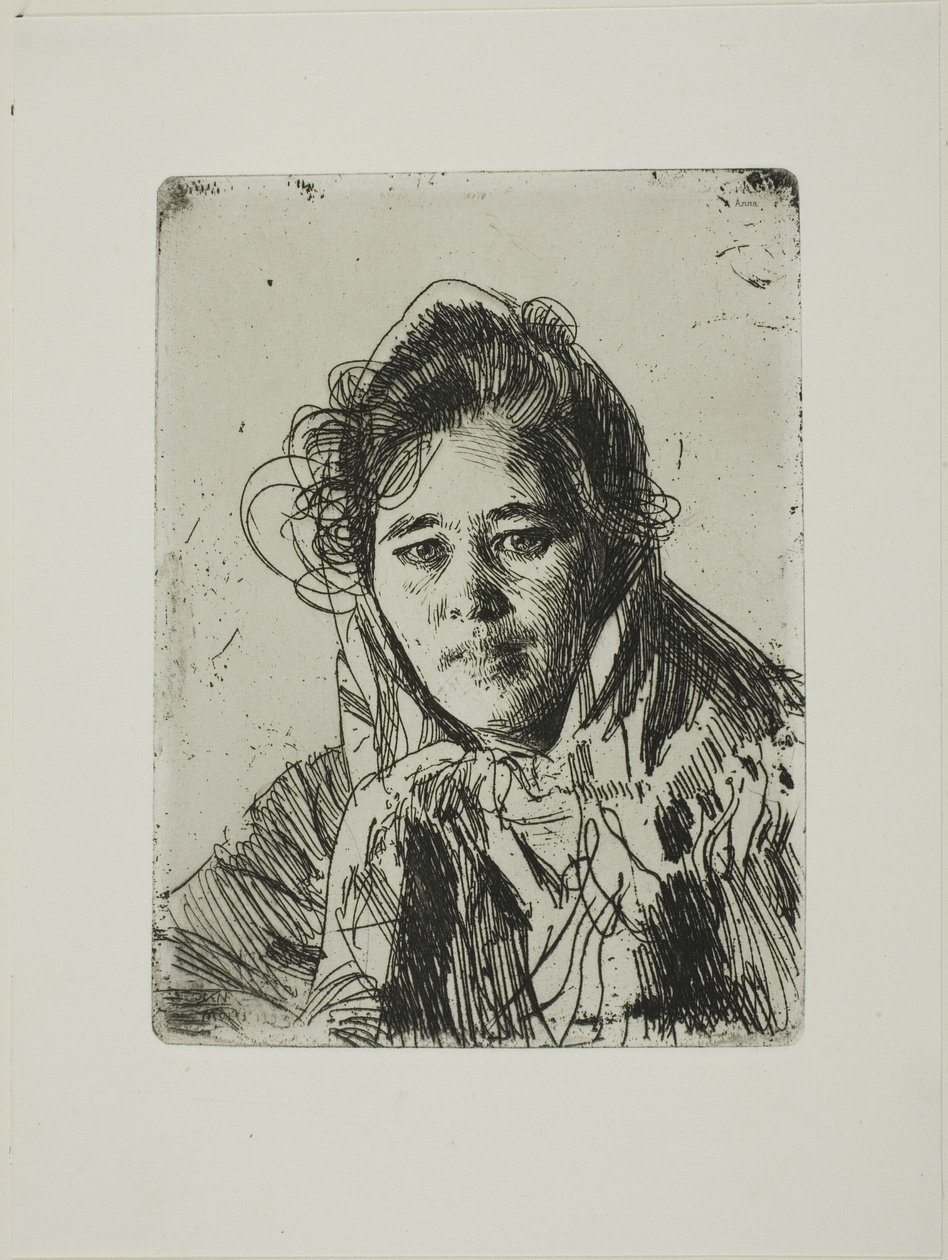 Jeune fille de Mora (Anna de Kråkberg) - Anders Zorn